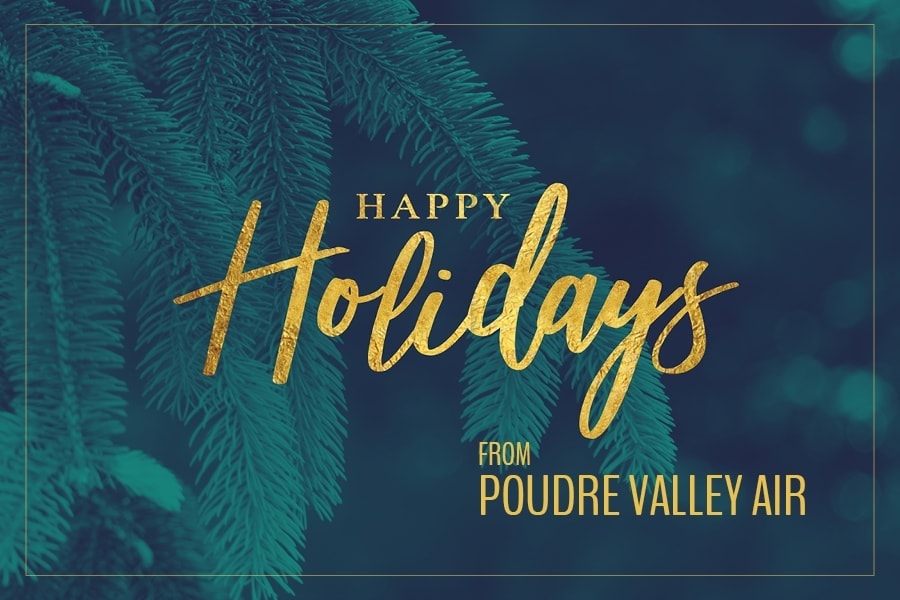 Happy Holidays from Poudre Valley Air