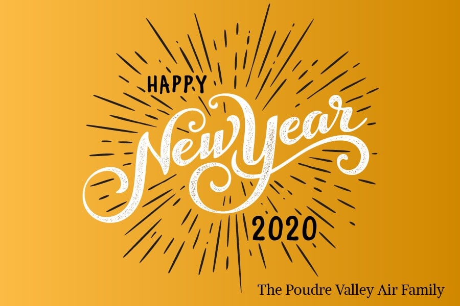 Happy New Year from Poudre Valley Air|