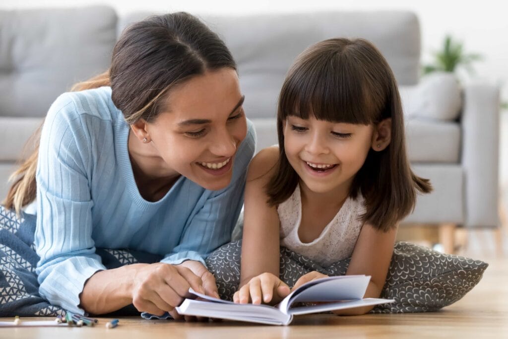 Mother and Daughter Enjoying Safe Home|